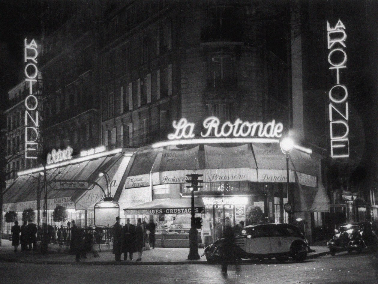 La Rotonde, Boulevard du Montparnasse, 1939 de Unbekannt