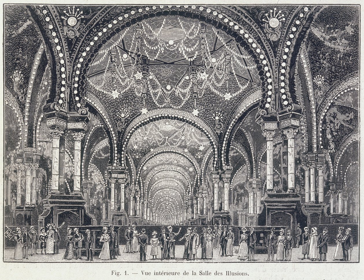 La Salle des Illusions, París, septiembre de 1900 de Unbekannt