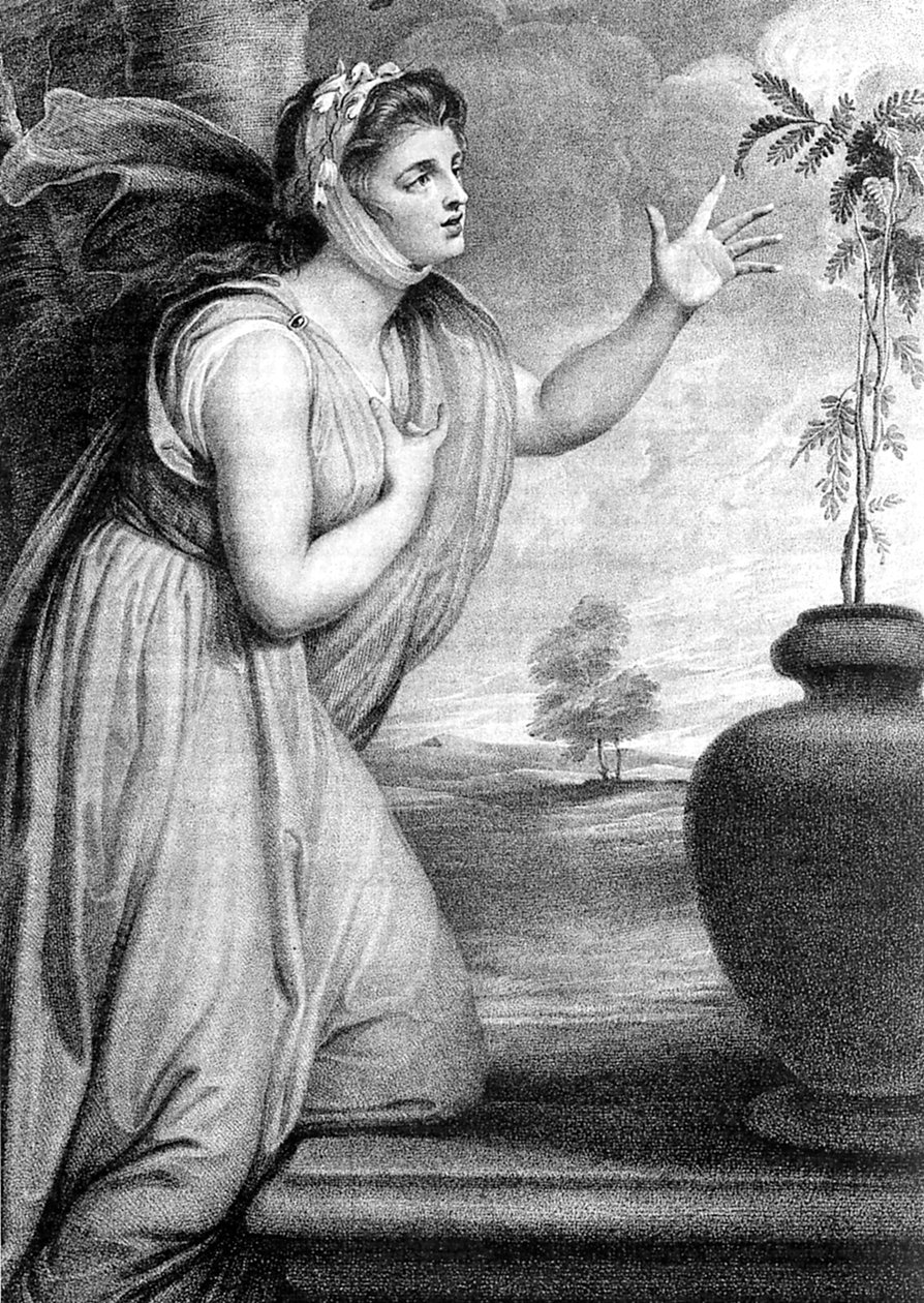 Lady Emma Hamilton, esposa de Sir William Hamilton y amante de Horatio Nelson de Unbekannt