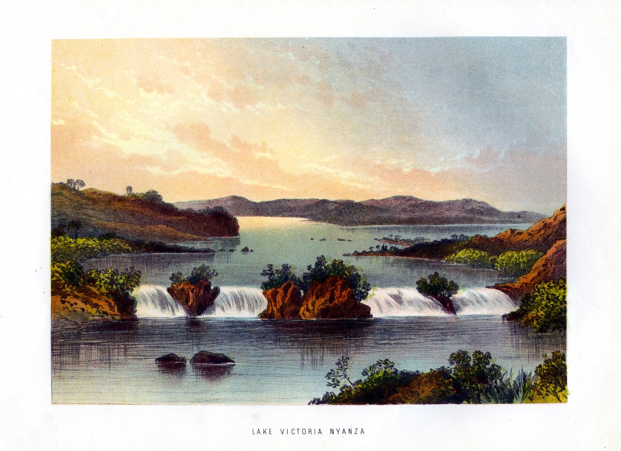 Lago Victoria Nyanza, c1840-1900 de Unbekannt