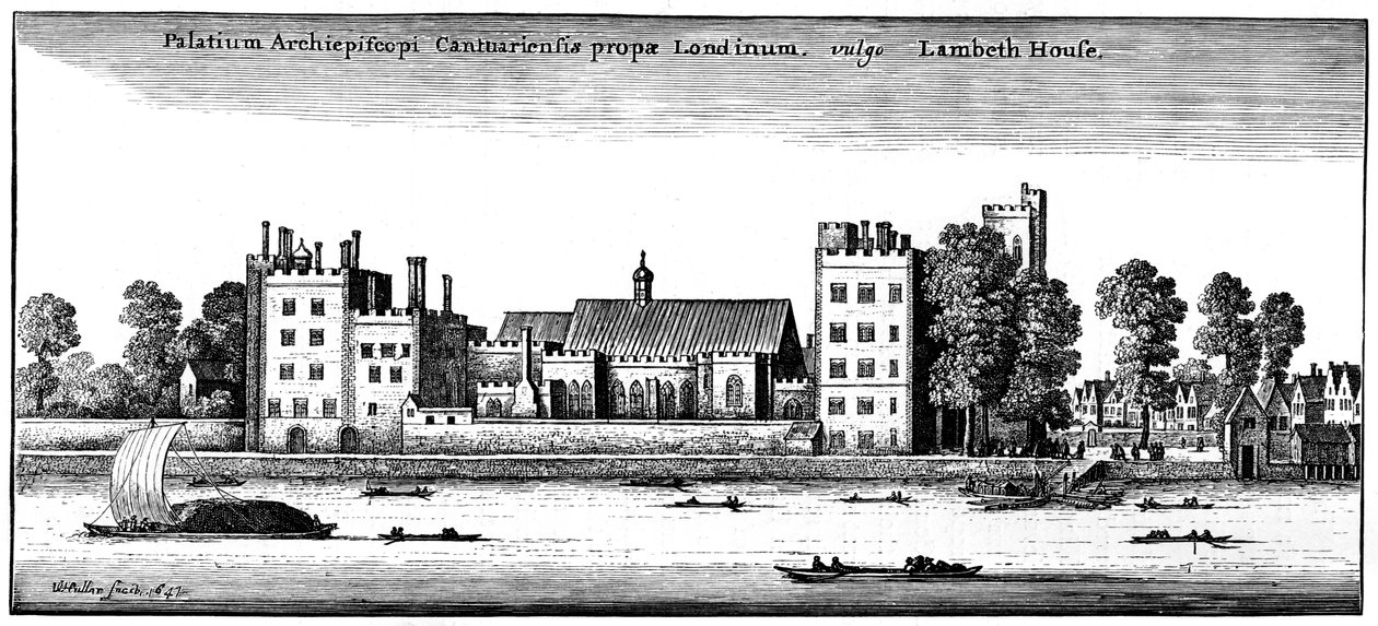 Palacio de Lambeth, Londres, 1647 1893 de Unbekannt