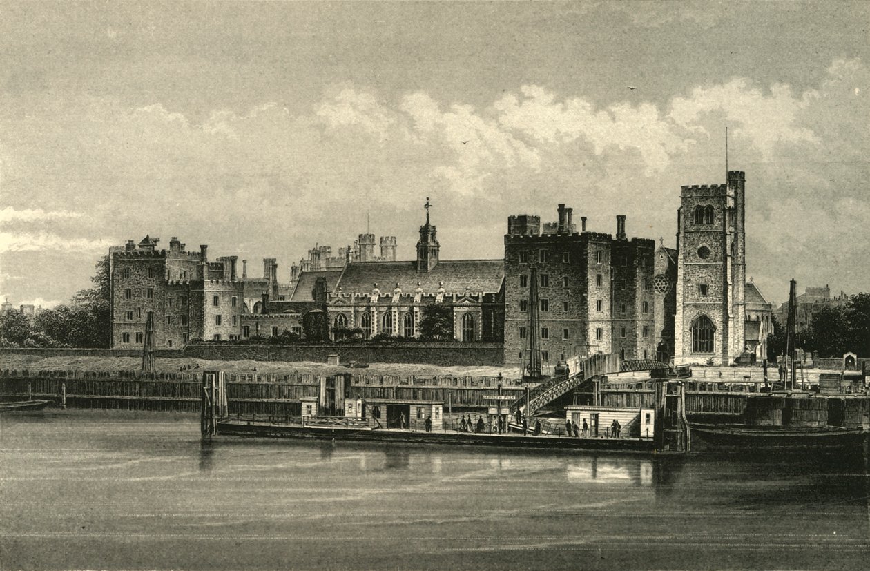Palacio de Lambeth, c. 1876 de Unbekannt