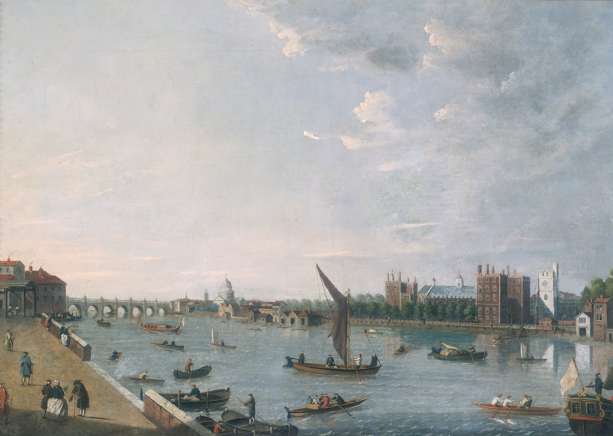 Lambeth Palace desde Horseferry de Unbekannt