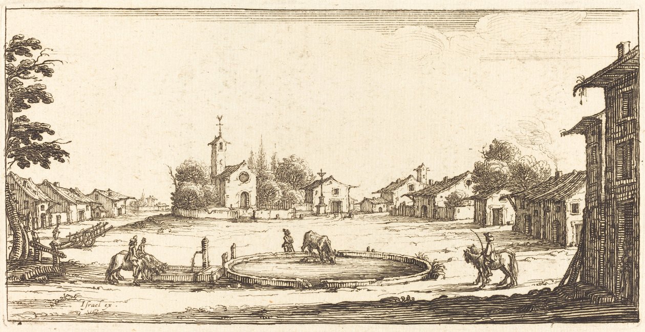 Paisaje, en o después de 1635 de Unbekannt