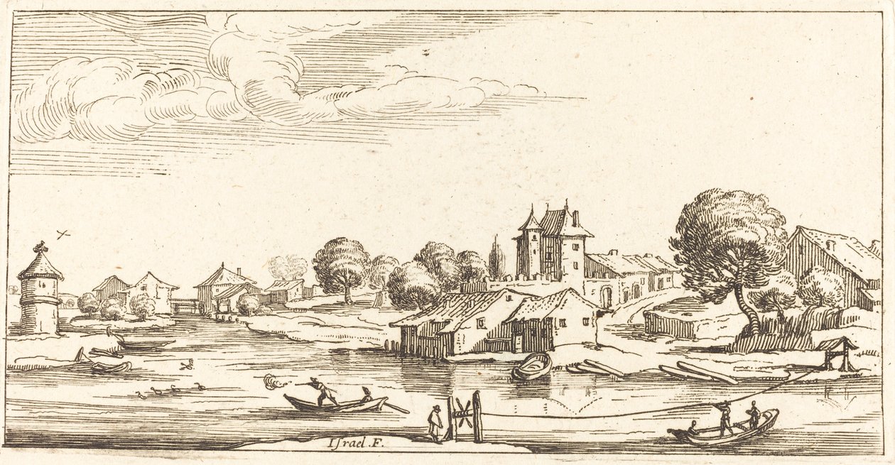 Paisaje, en o después de 1635 de Unbekannt