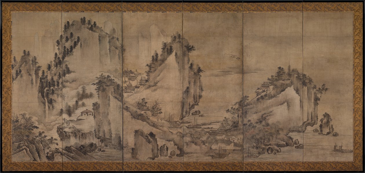 Paisaje, segunda mitad del siglo XVI de Unbekannt