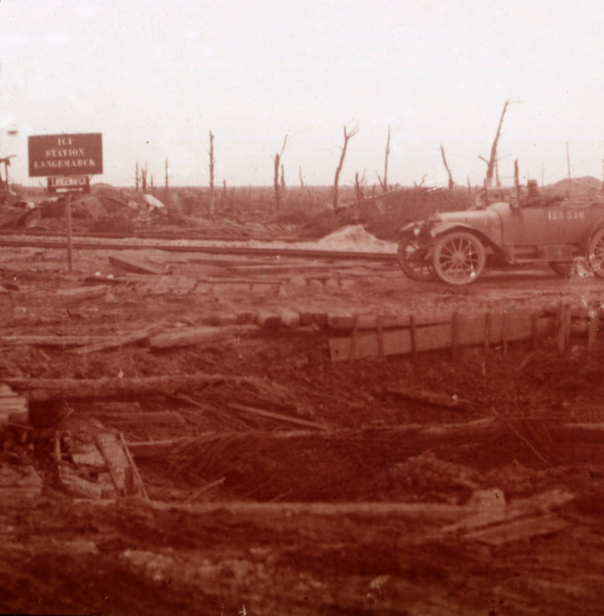 Estación de Langemarck, Flandes, Bélgica de Unbekannt