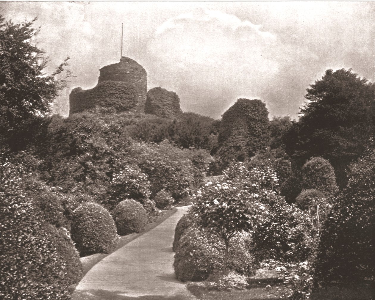 Castillo de Launceston, Cornualles, 1894 de Unbekannt