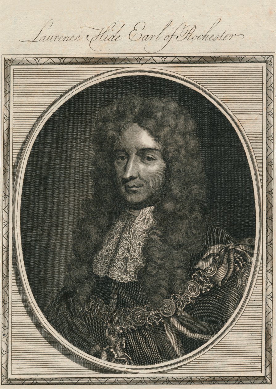 Laurence Hide Conde de Rochester, 1785 de Unbekannt