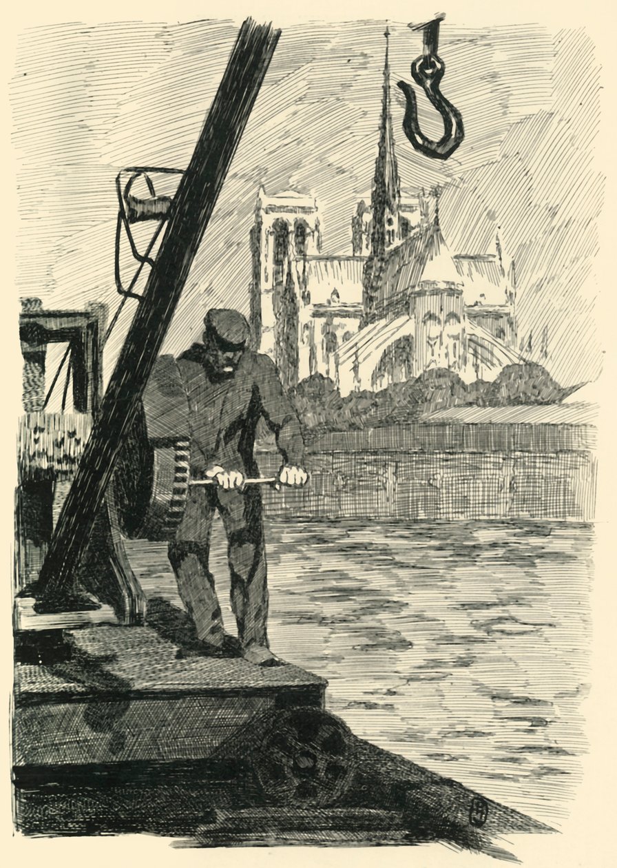 Le Chevet de Notre-Dame, Le Matin, 1903 de Unbekannt