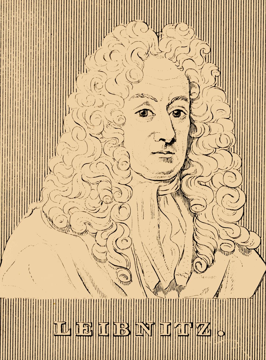 Leibnitz, 1646-1716, 1830 de Unbekannt