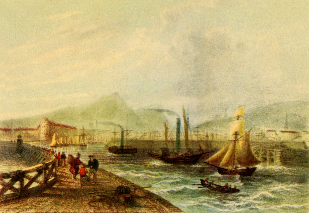 Puerto de Leith, c1840, 1942 de Unbekannt