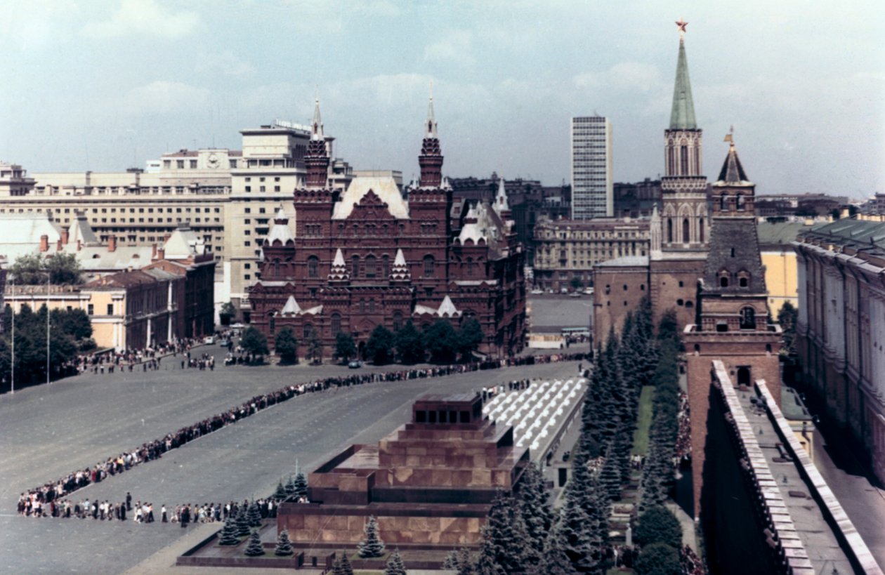 Mausoleo de Lenin, Plaza Roja, Moscú, 1980 de Unbekannt