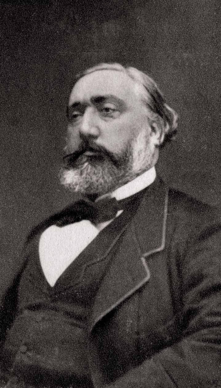 Léon Gambetta, estadista francés, 1881 de Unbekannt