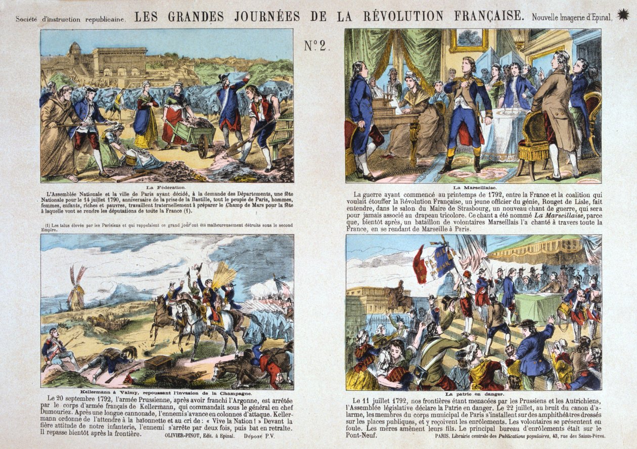 Las Grandes Jornadas de la Revolución Francesa, Revolución de 1789, Francia de Unbekannt