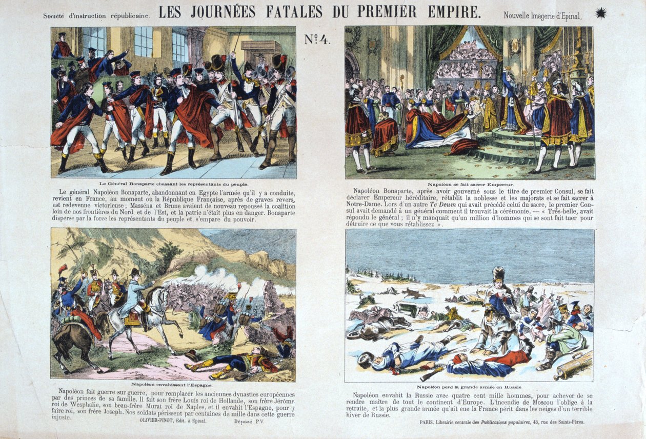 Les Journée Fatales du Premier Empire, Revolución de 1789, Francia de Unbekannt