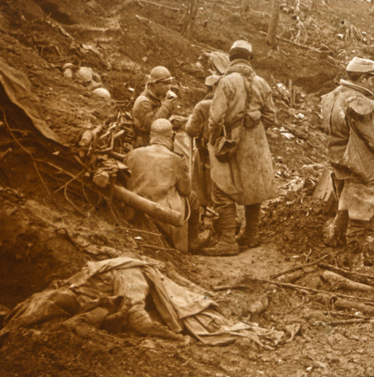 Les Éparges, norte de Francia, 1915 de Unbekannt