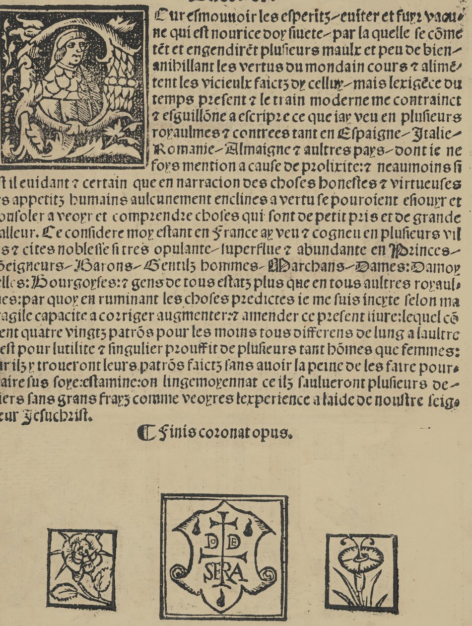 Libbretto nouellamete compuesto por maestro Domenico da Sera...trabajar de cada s..., 12 de abril de 1532 de Unbekannt