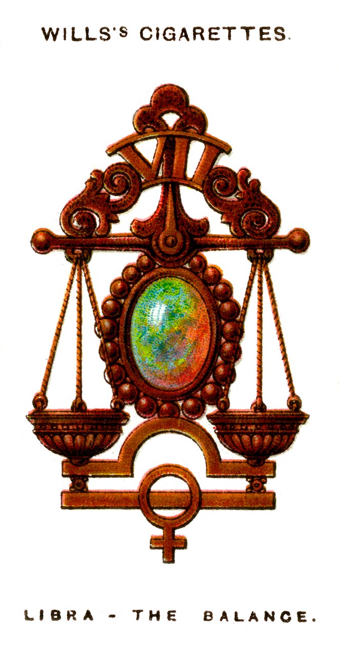 Libra, La Balanza, 1923 de Unbekannt