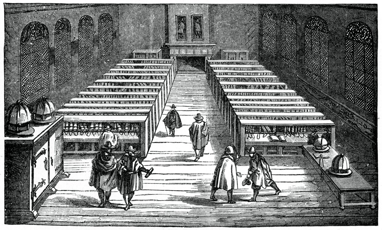 Biblioteca de la Universidad de Leiden, Países Bajos, siglo XVII, 1870 de Unbekannt