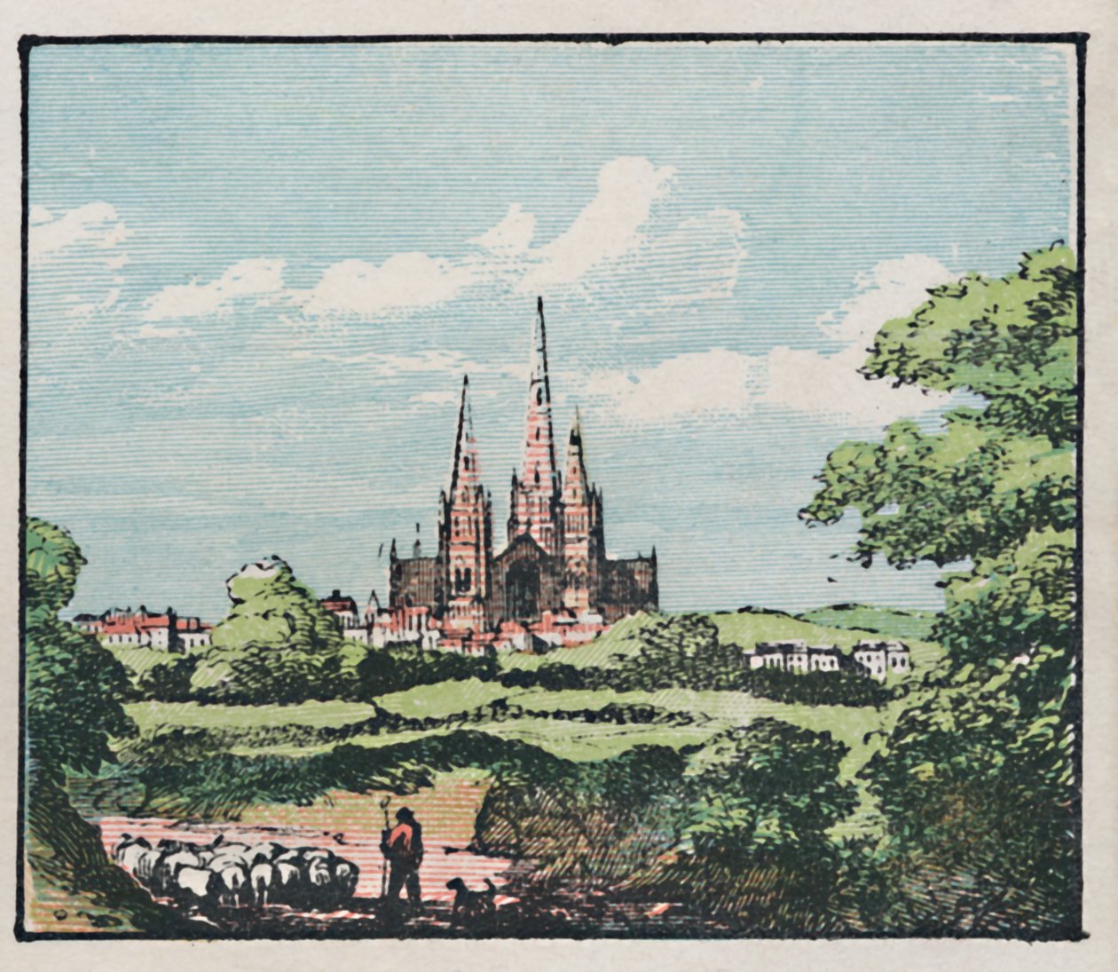 Lichfield, c1910 de Unbekannt
