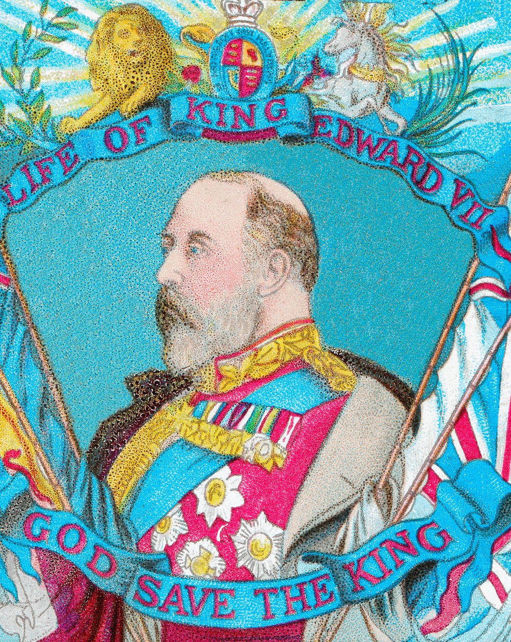 Vida del Rey Eduardo VII: Dios Salve al Rey, c1902 de Unbekannt