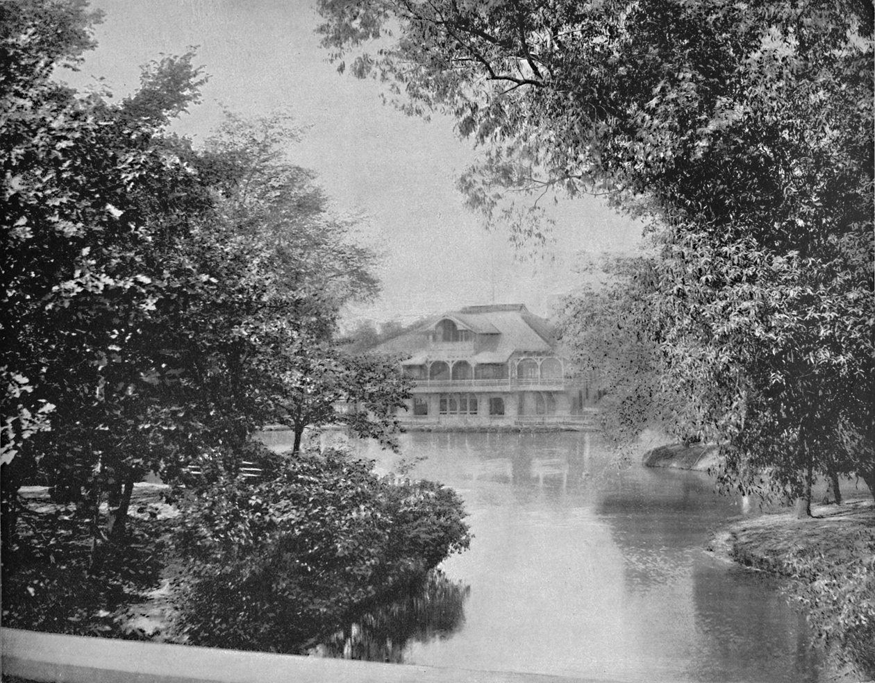 Parque Lincoln, Chicago, c1897 de Unbekannt