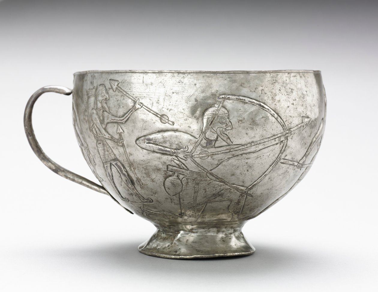 Copa de caza de leones, 1100-1000 a.C. de Unbekannt