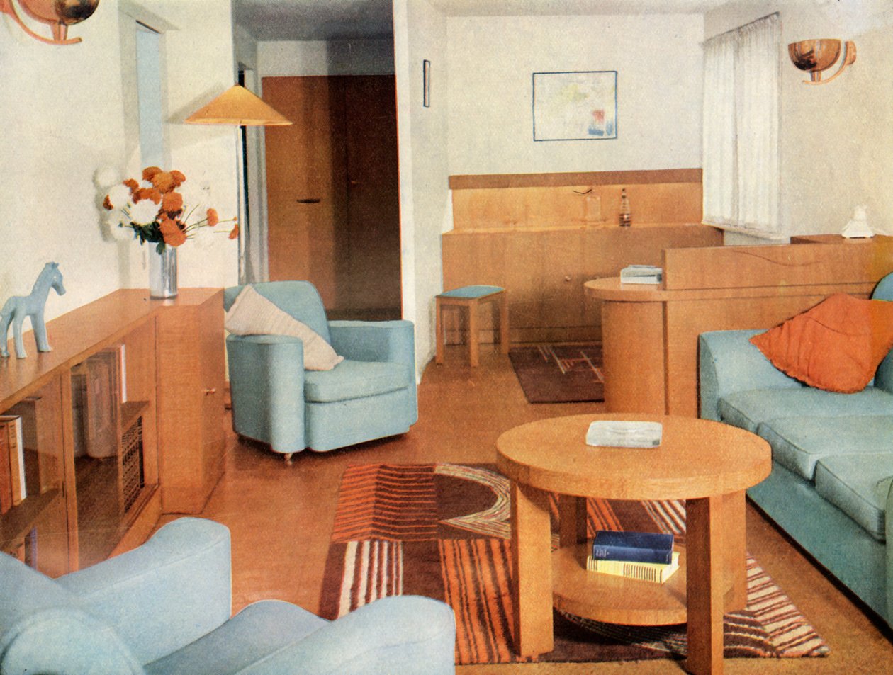 Sala de estar por Bird Iles Ltd., Londres, 1937 de Unbekannt