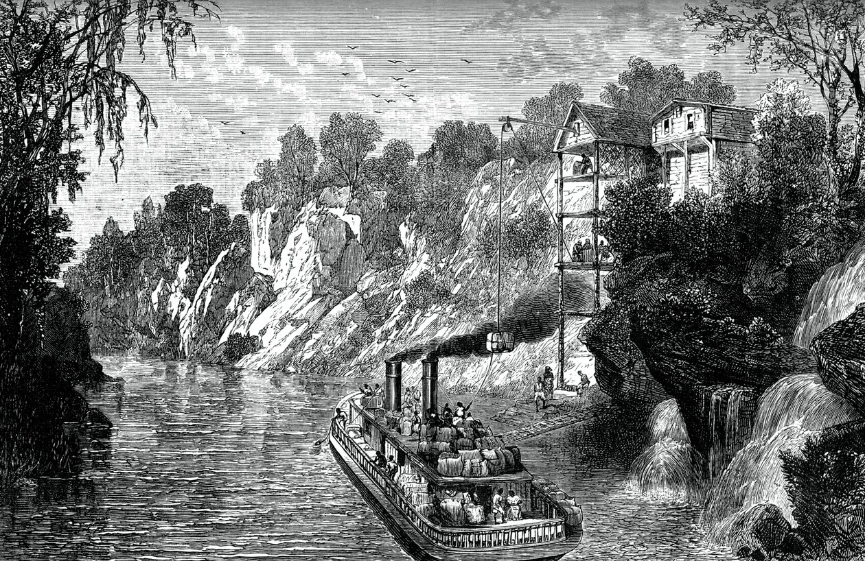 Cargando un barco de algodón, c1880 de Unbekannt