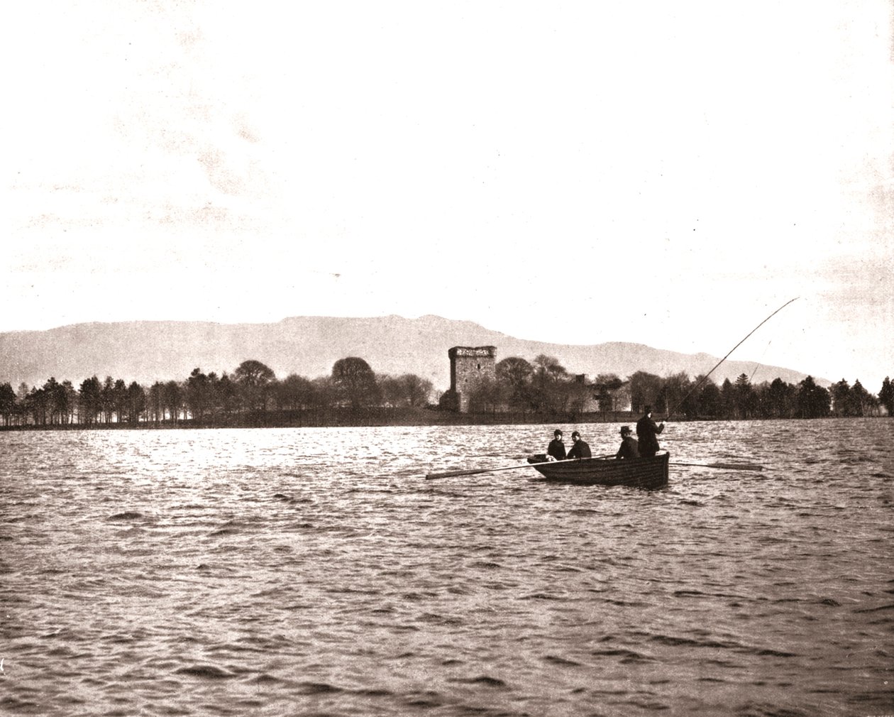 Castillo de Lochleven, Kinross, Escocia, 1894 de Unbekannt
