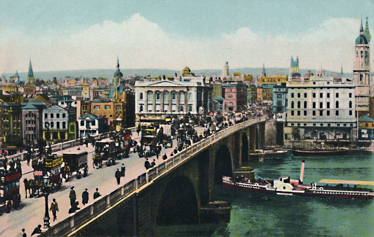 Puente de Londres, c1900 de Unbekannt