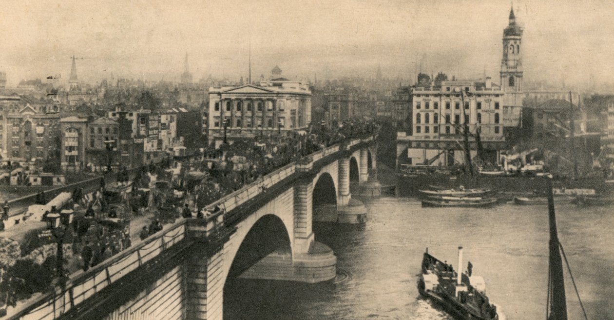 Puente de Londres, c1906 de Unbekannt