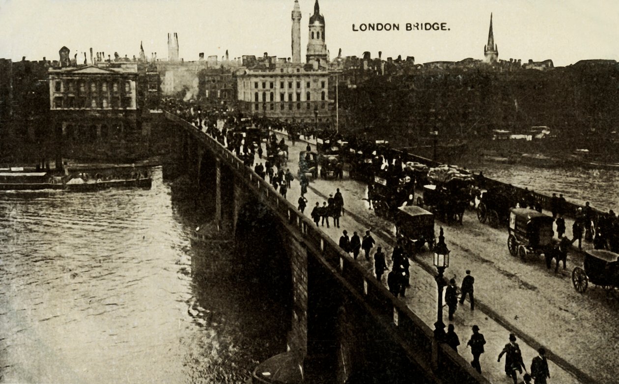 Puente de Londres, finales del siglo XIX - principios del siglo XX de Unbekannt