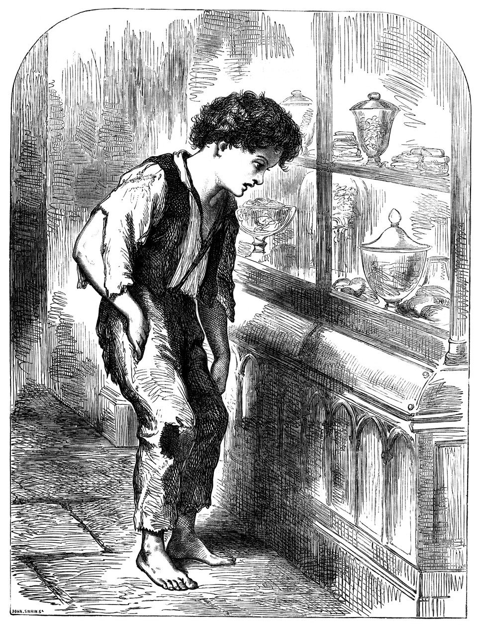 Árabe de la calle de Londres, 1883 de Unbekannt