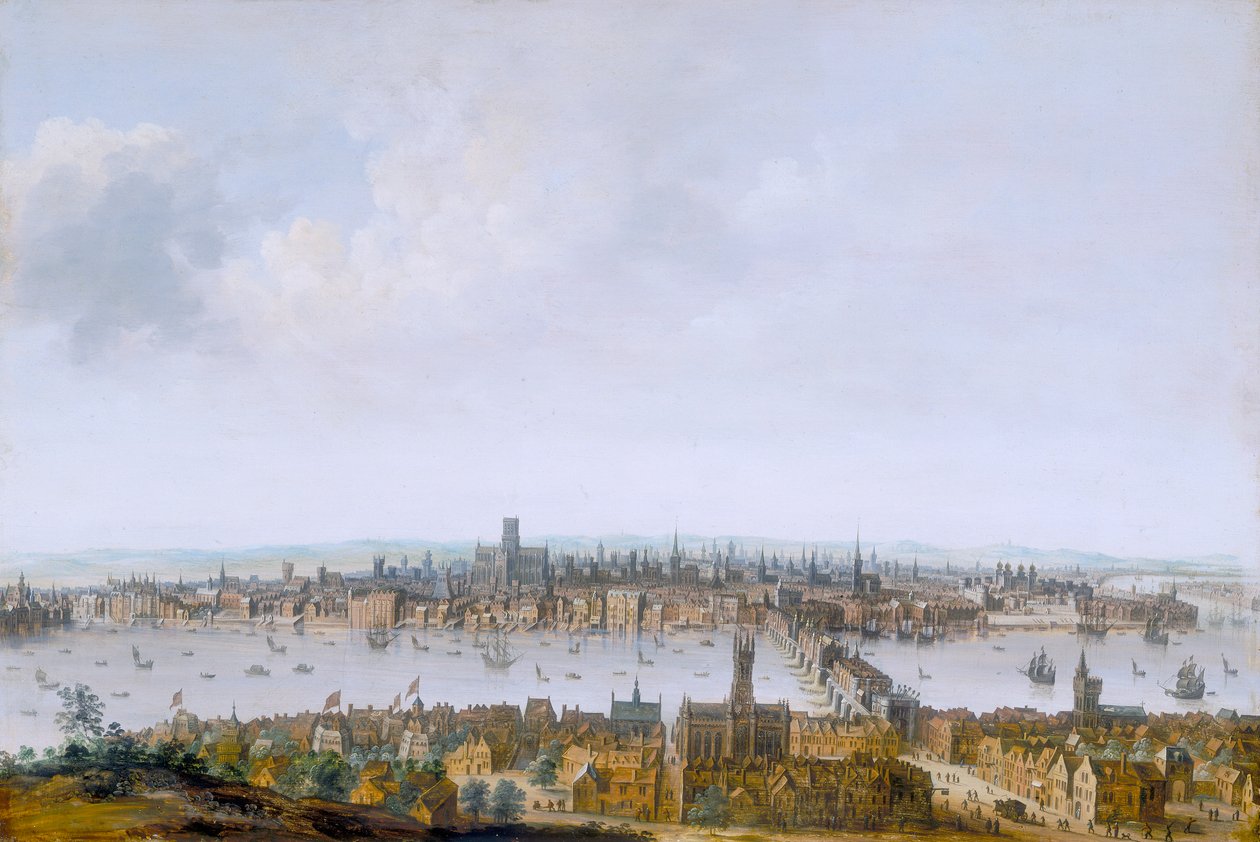 Londres desde Southwark, c1630 de Unbekannt