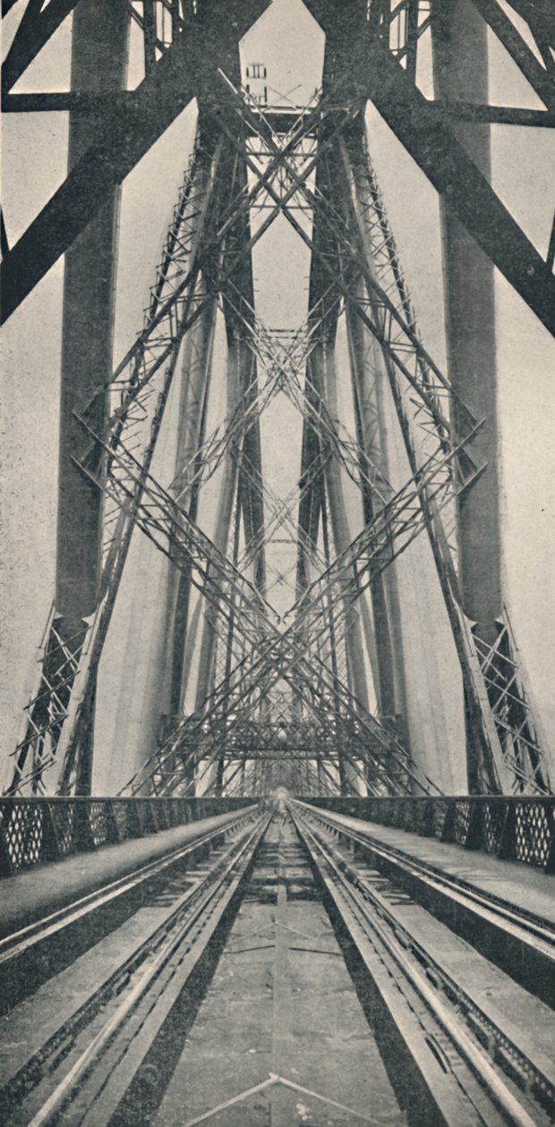 Mirando a través del puente Forth de Unbekannt