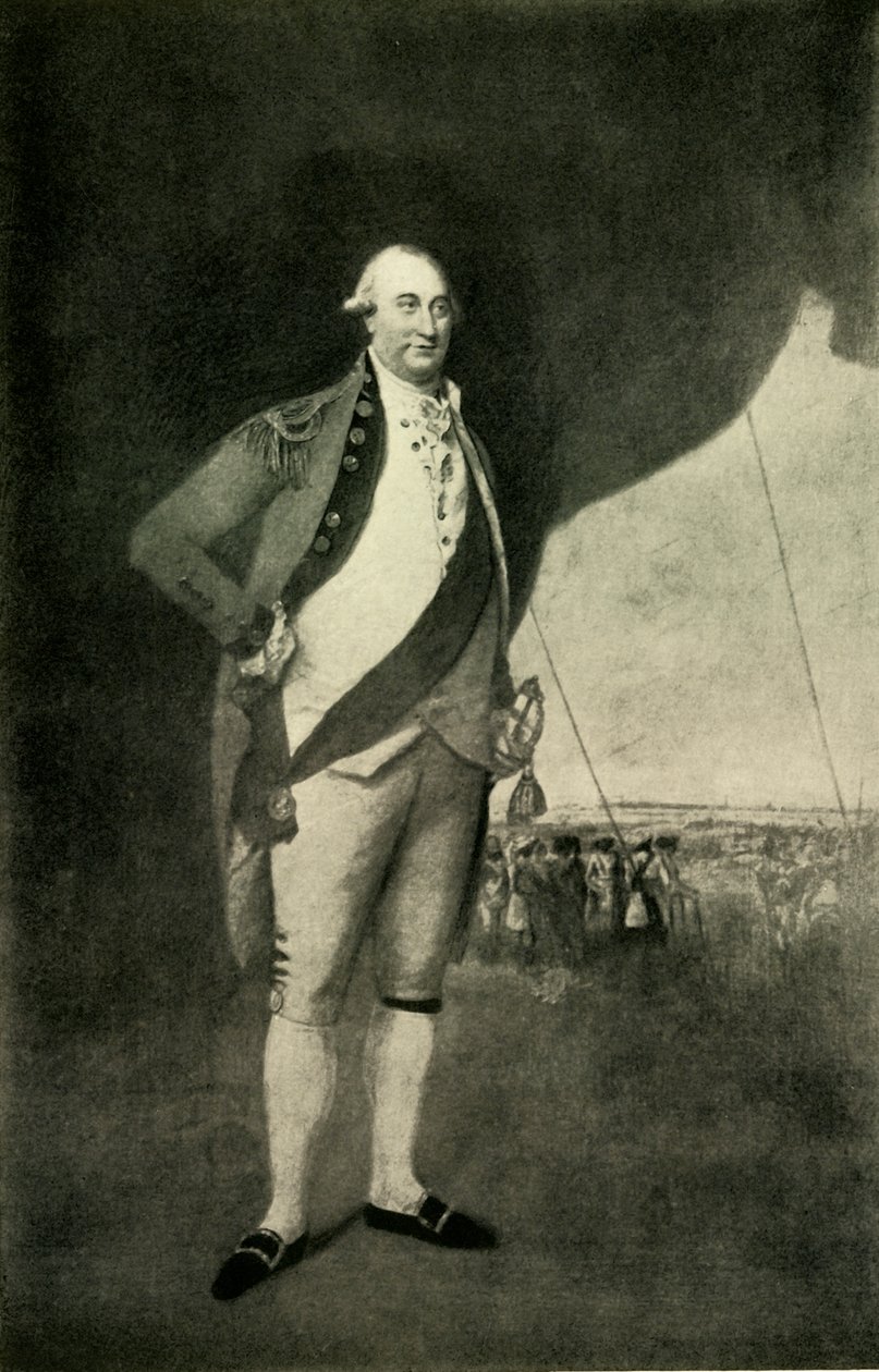 Lord Cornwallis como Gobernador General, 1793 de Unbekannt