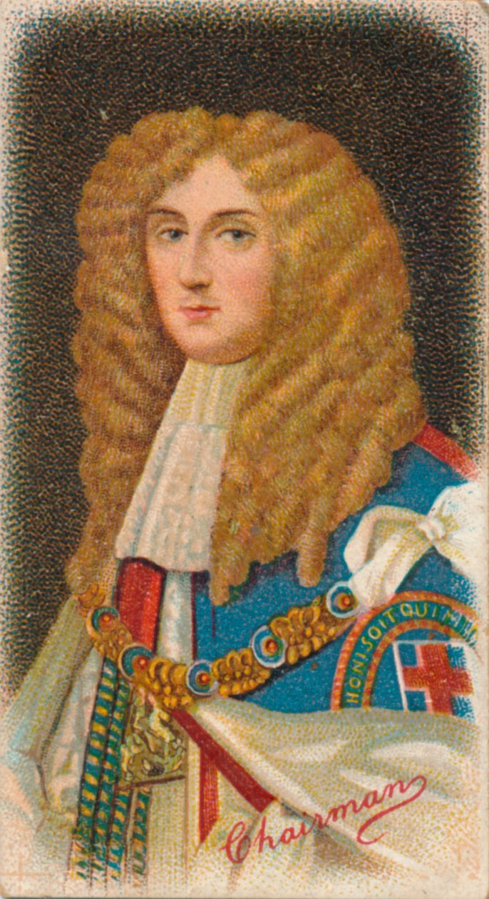 Lord Danby 1632-1712, estadista inglés, 1912 de Unbekannt