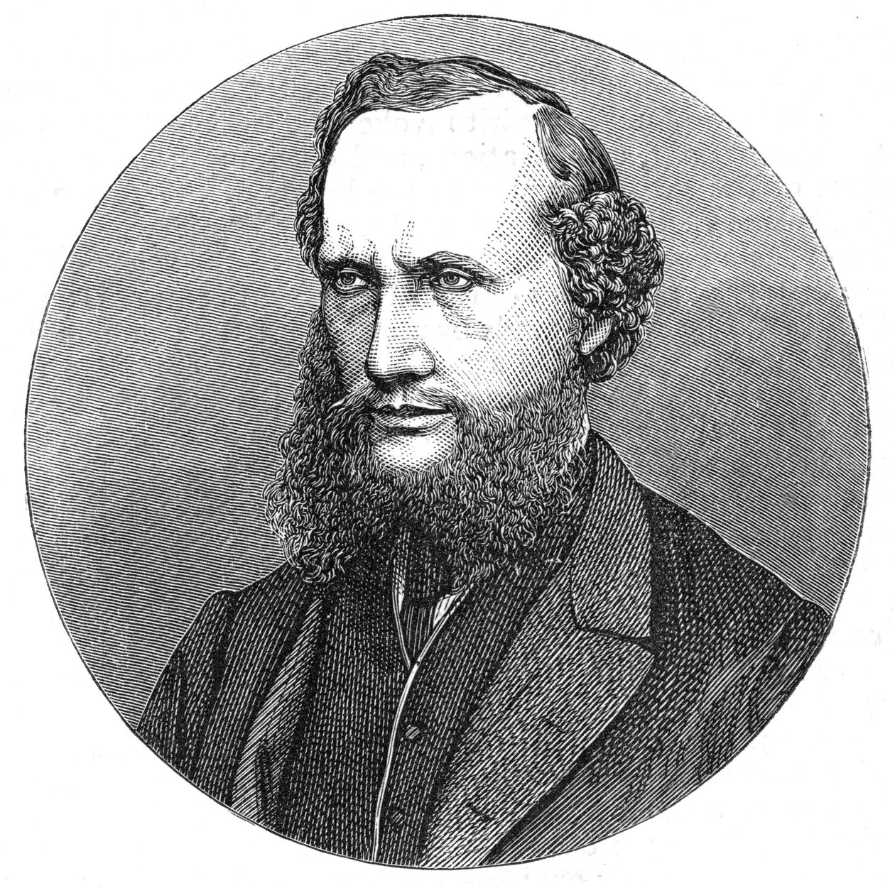 Lord Kelvin, matemático y físico escocés, 1876 de Unbekannt