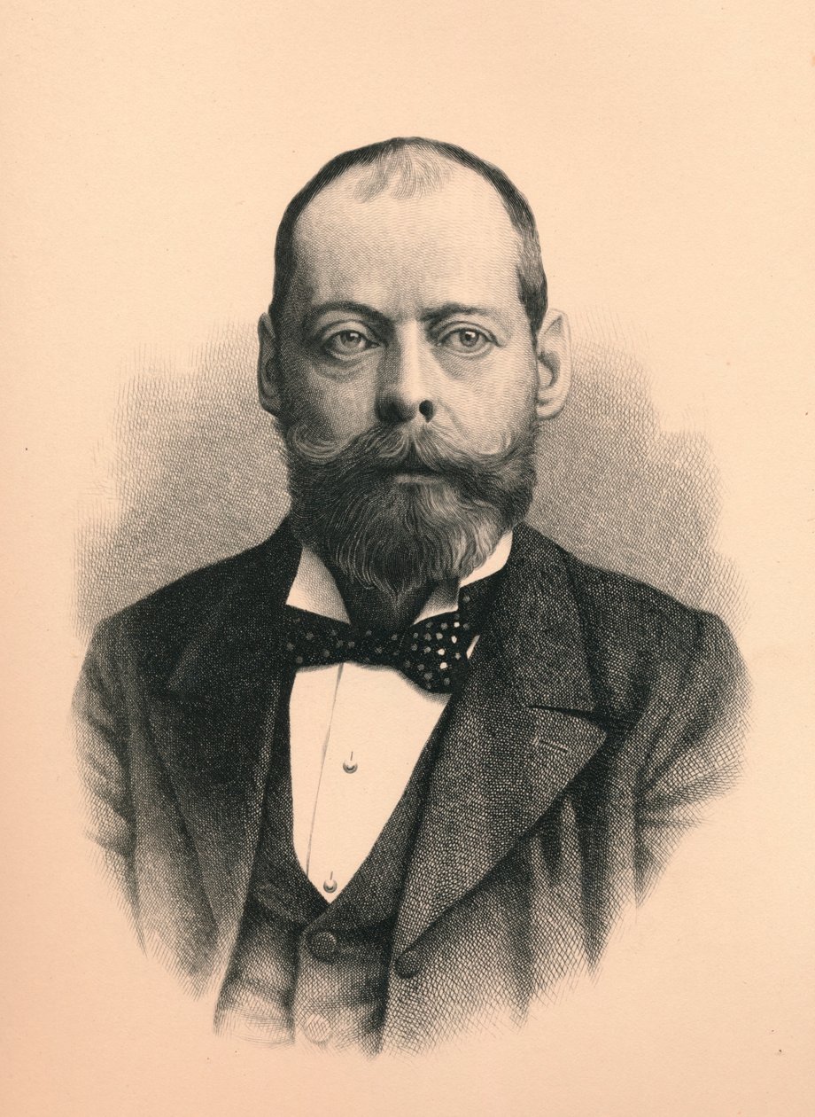 Lord Randolph Henry Spencer Churchill, 1849-1895, estadista británico, 1896 de Unbekannt