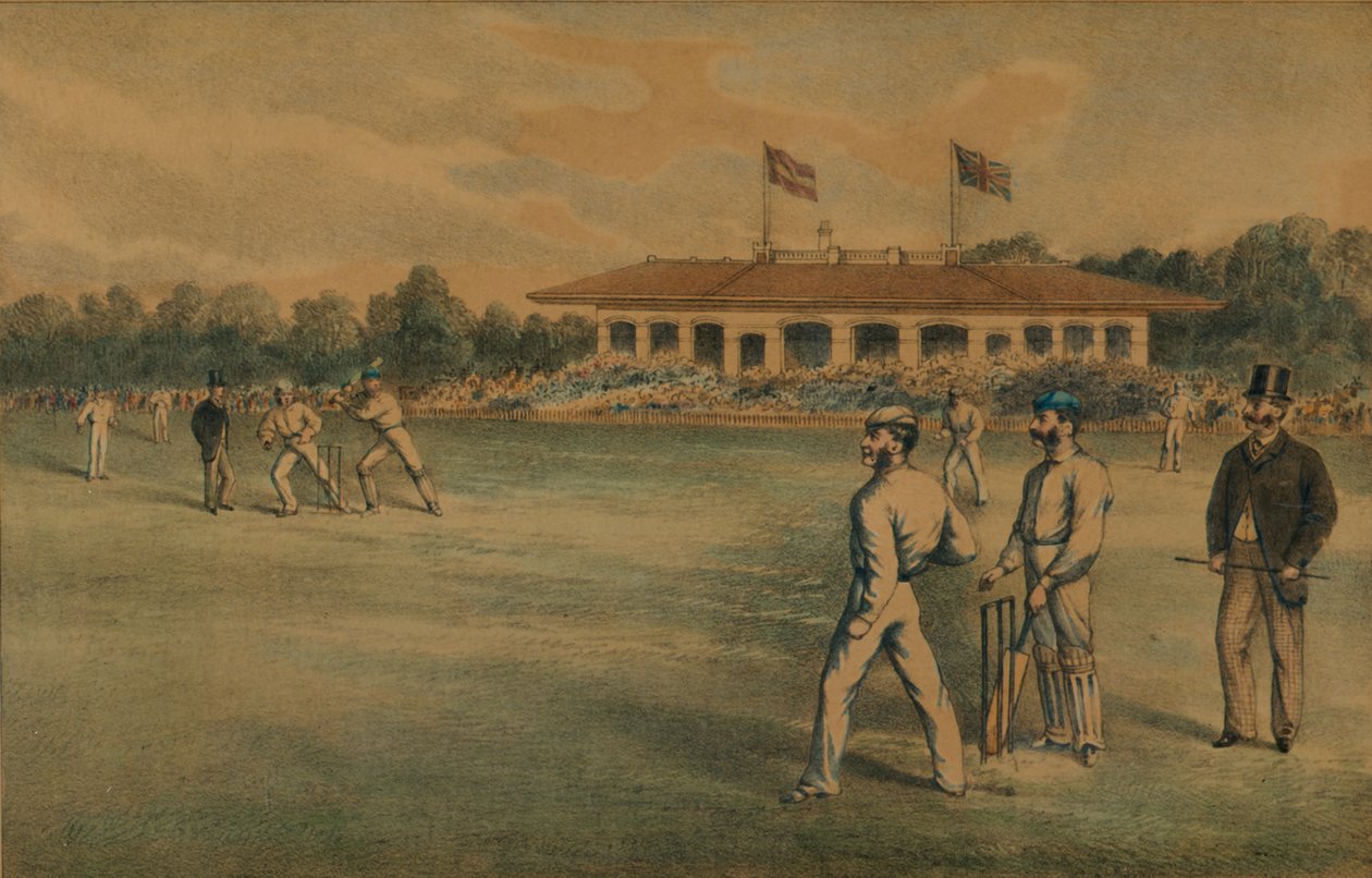 Campo de cricket de Lords, siglo XIX de Unbekannt
