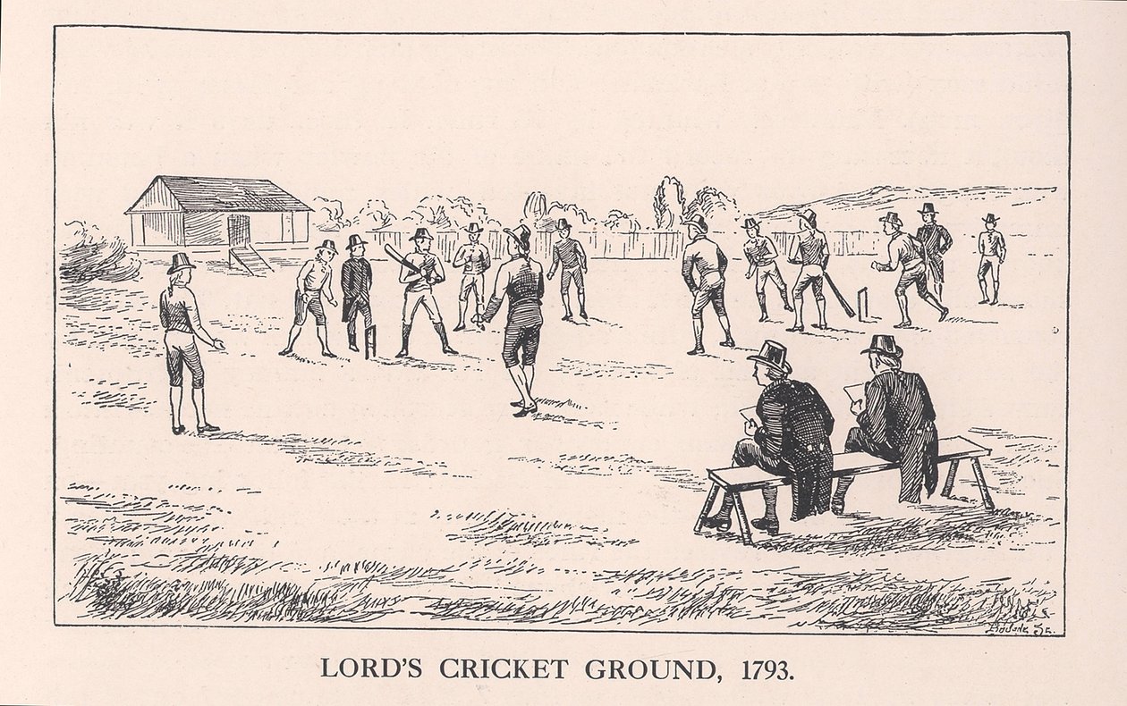 Campo de cricket de Lords, Londres de Unbekannt