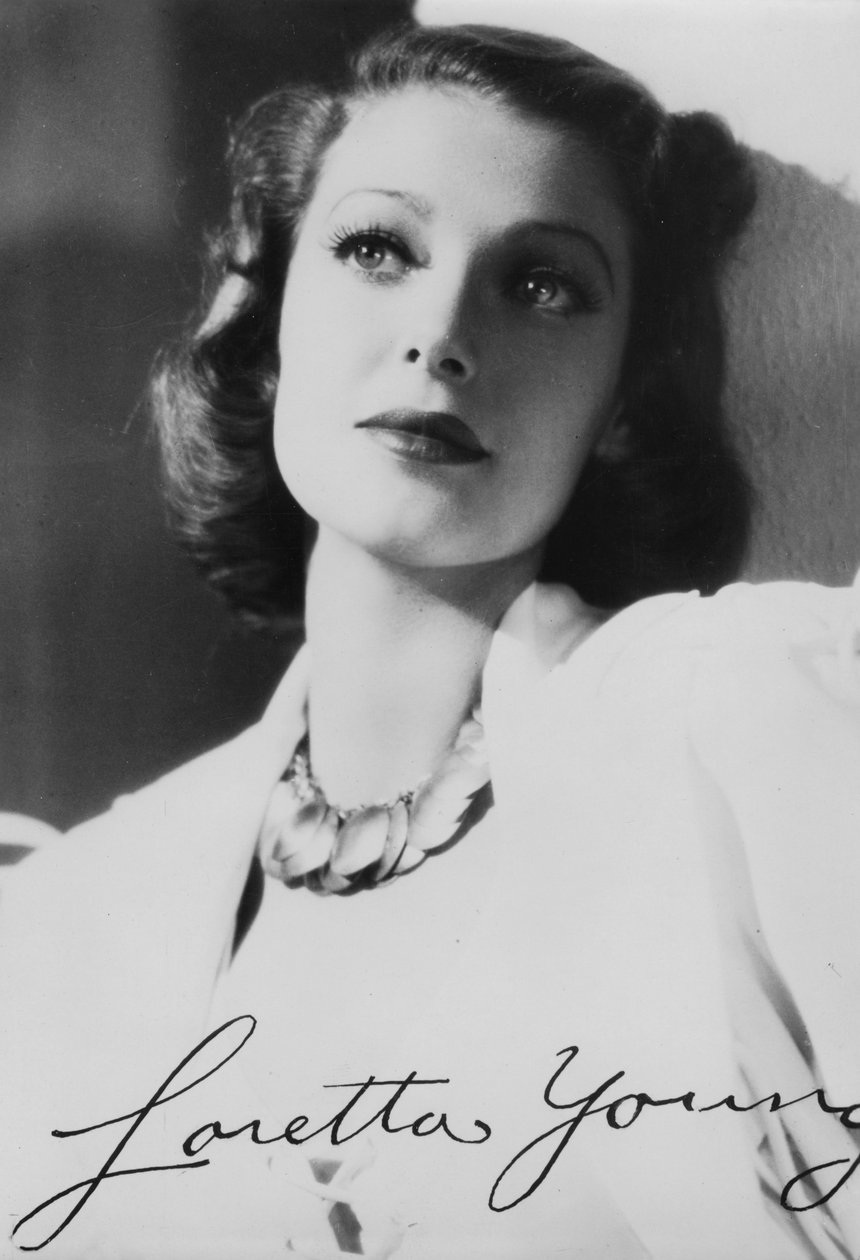 Loretta Young 1913-2000, actriz estadounidense, c1930s de Unbekannt
