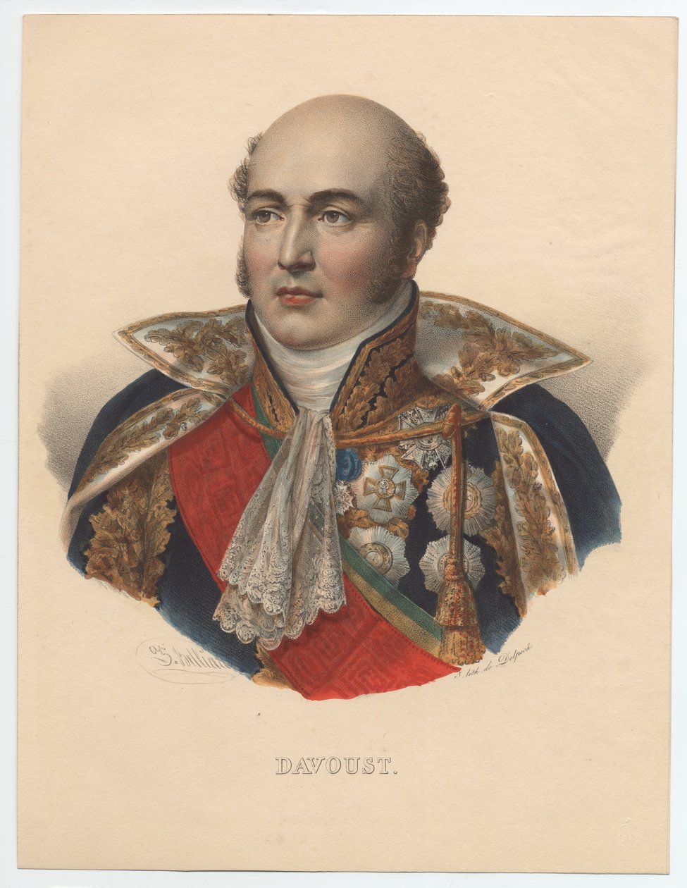 Louis-Nicolas Davout 1770-1823, Mariscal de Francia, 1835 de Unbekannt