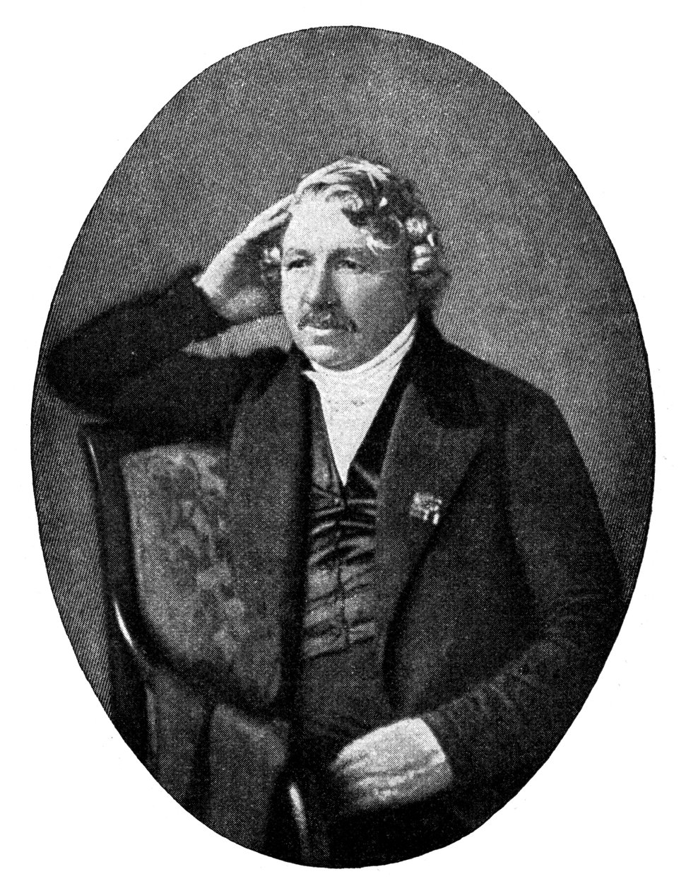 Louis Daguerre 1787-1851, fotógrafo francés, 1900 de Unbekannt