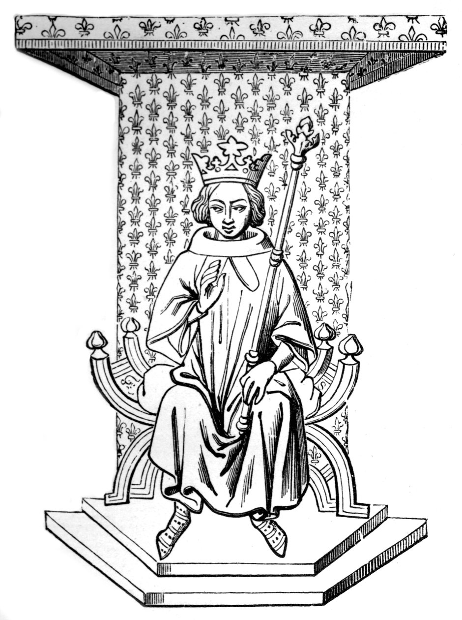 Luis IX, siglo XIV, 1870 de Unbekannt