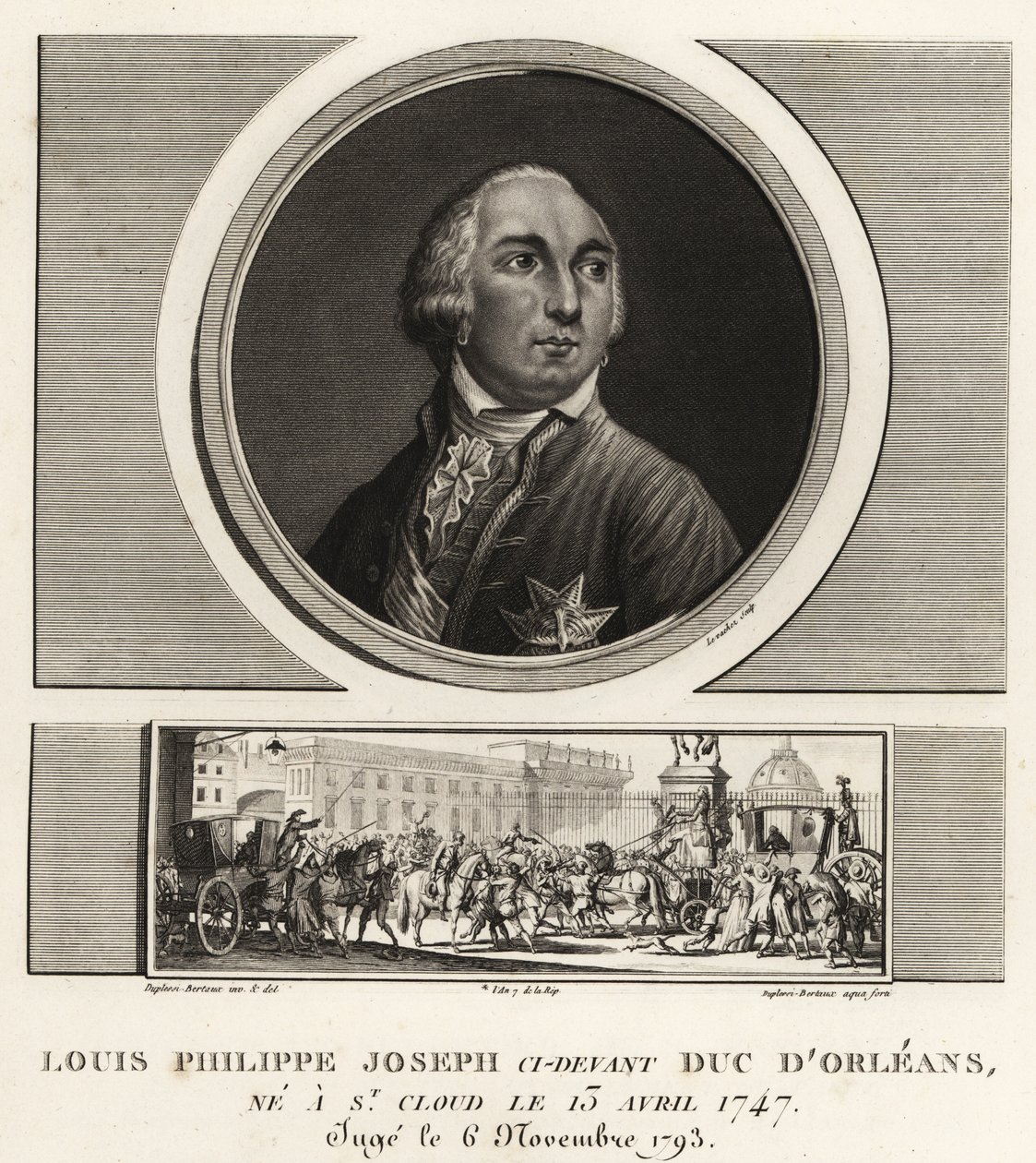 Luis Felipe II, Duque de Orleans (1747-1789), duque francés guillotinado durante el Reinado del Terror de Unbekannt