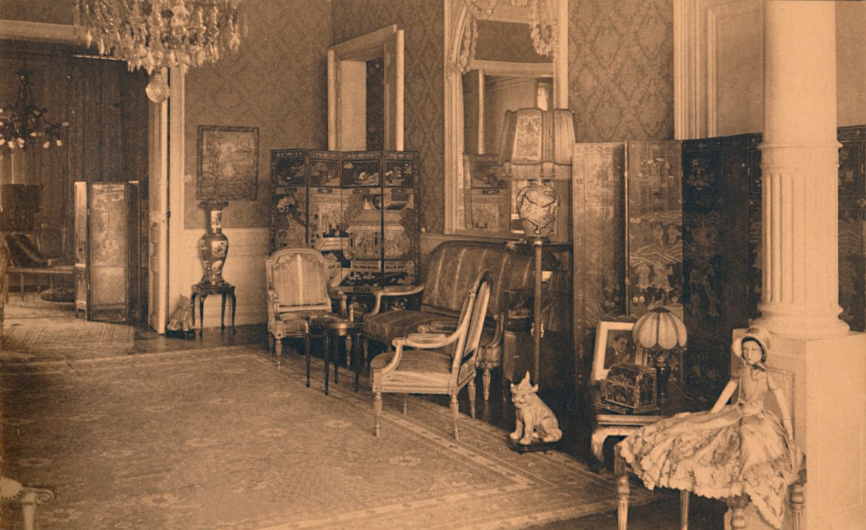 Sala Luis XVI en la Embajada de Cuba en Bruselas, Bélgica, 1927 de Unbekannt