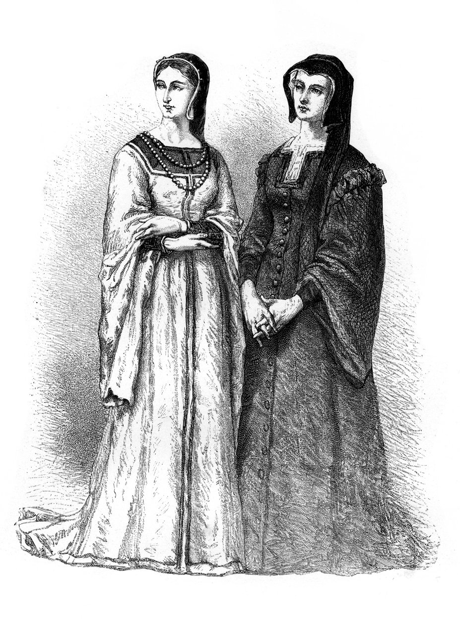 Louise de Savoie y Marguerite de Valois, siglo XIX de Unbekannt